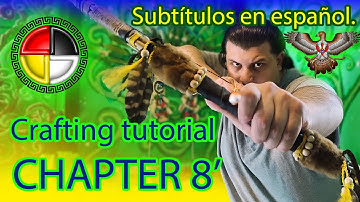 PART-chapter (8). Upgraded bundle short bow crafting tutorial. Bundle pieces. (En-Es) subs.