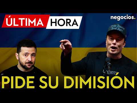 BREAKING NEWS | Elon Musk lashes out and calls for Zelensky's resignation: "It's time for him to go"