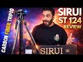 SIRUI Waterproof Carbon Fiber Tripod ST-124 with VA-5X head Combo Review | Born Creator