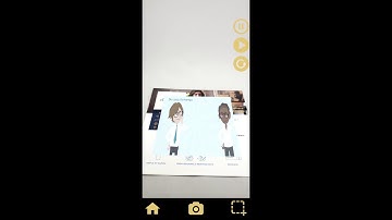 AR-PRINT - Augmented reality on flyer with video animation for eCleaner