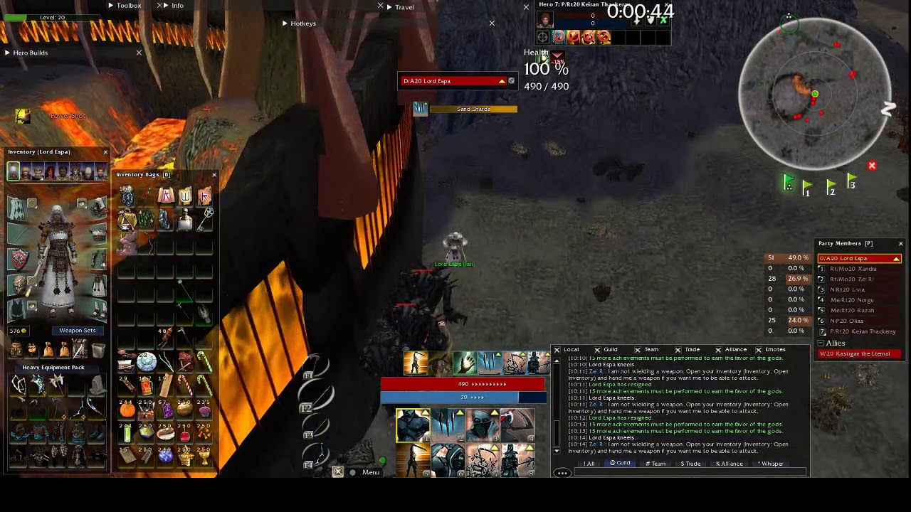 FoW ToC Farm - Vos Dervish