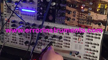 part 1 MODULÖR114 in eurorack  errorinstruments.com