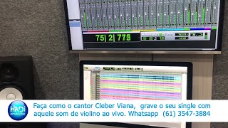 Até À Margem Do Mar - Gravação De Violinos Com Aramis Rocha - Hadi Produções