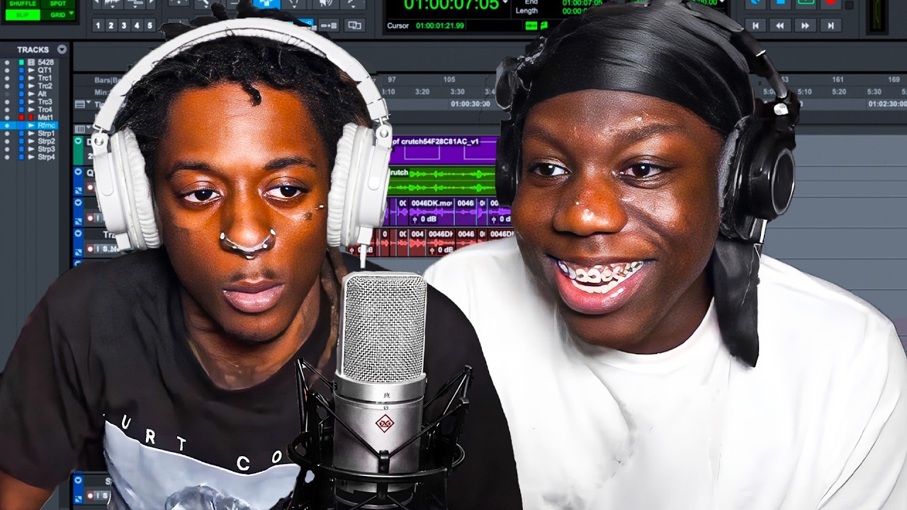 Making 2 HIT Songs In Under An Hour! (Ft Skaiwater)