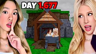 We Survived In A MINESHAFT For 99 Nights In The Forest..