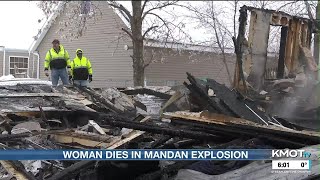 Mandan woman dies from injuries after home explosion