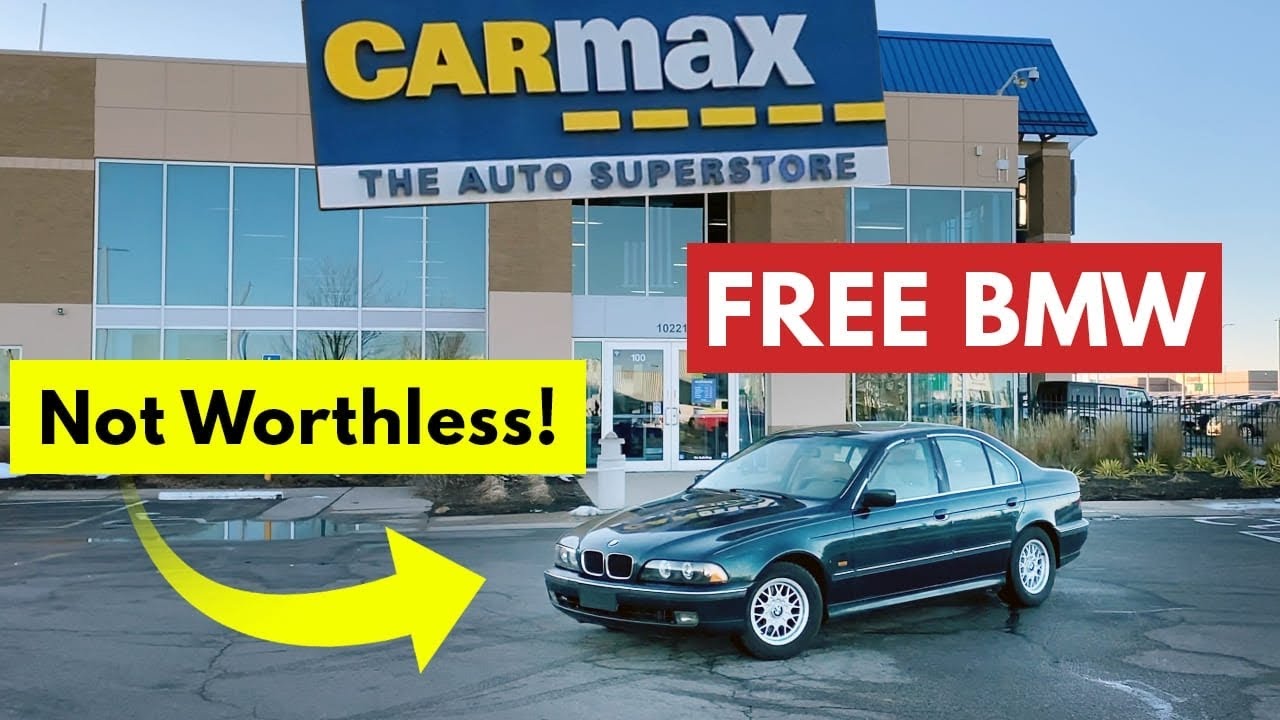 I Took My FREE BMW To Carmax For An Appraisal (And Detailed It With ...