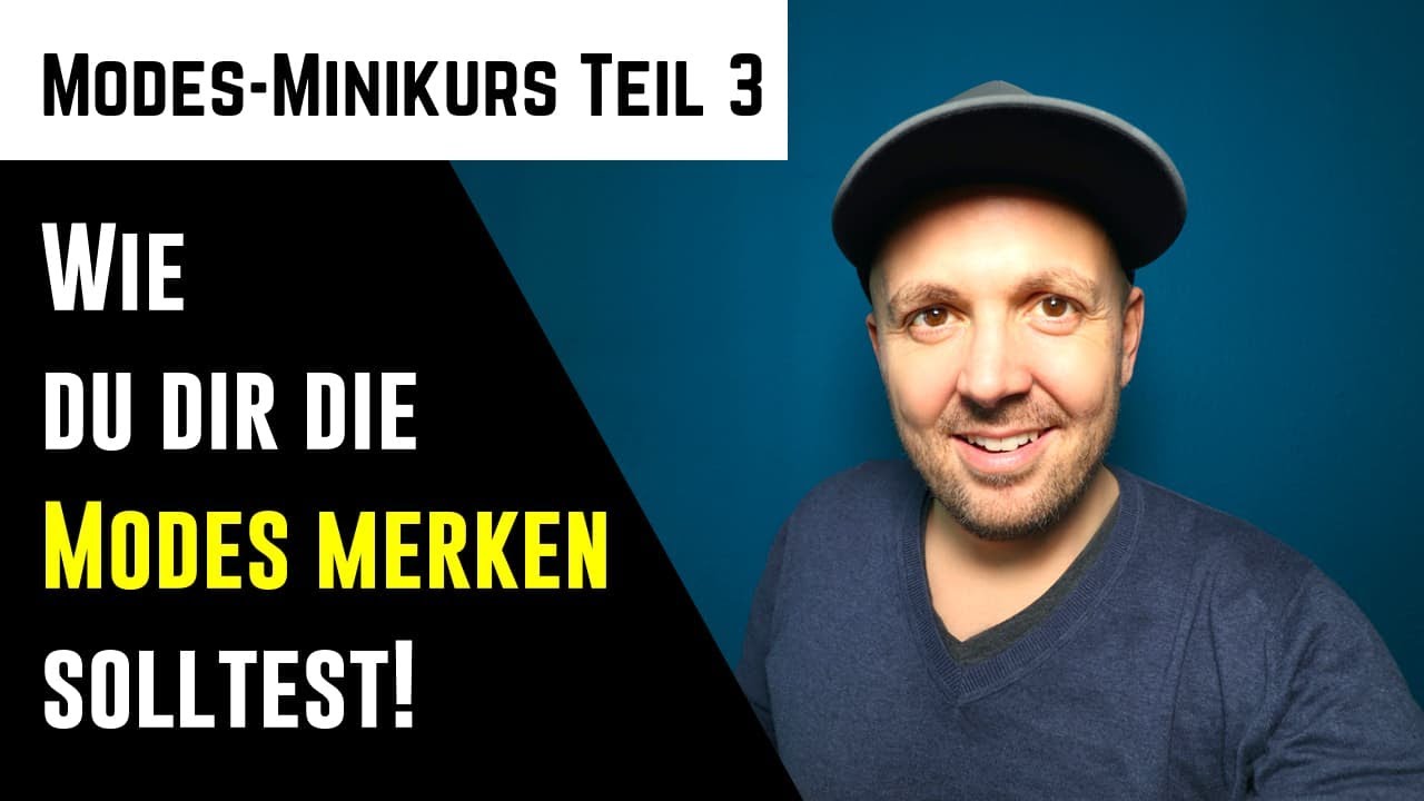 Wie du dir die Modes merken solltest - Gitarre Modes Minikurs Teil 3