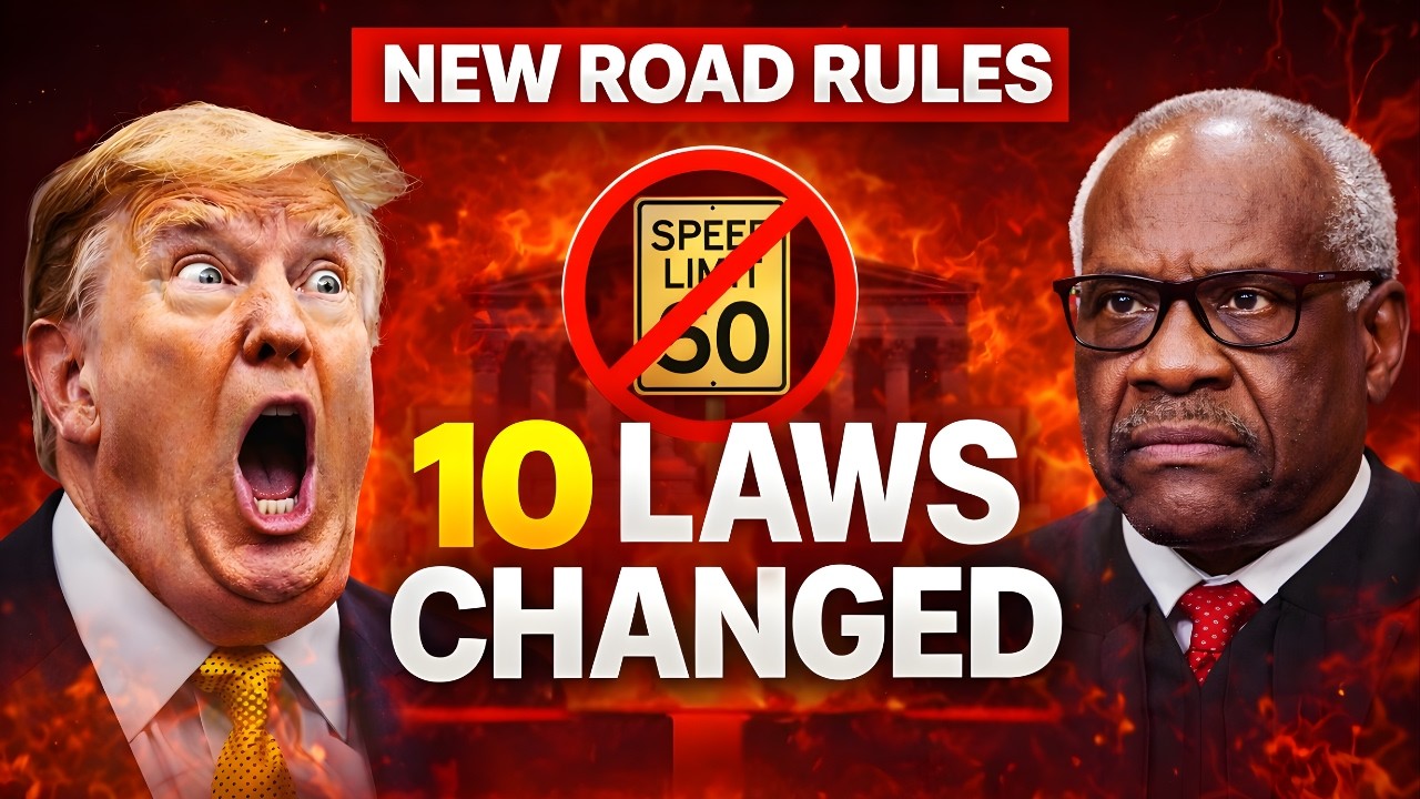 10 Driving Laws Just Changed in 2026 — Most Drivers Miss #7, New Rules Every Driver Must Follow