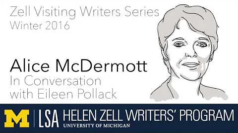 ZVWS Conversation: Alice McDermott & Eileen Pollack