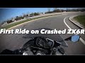 First Ride After the Crash | 2021 Ninja ZX6R #zx6r