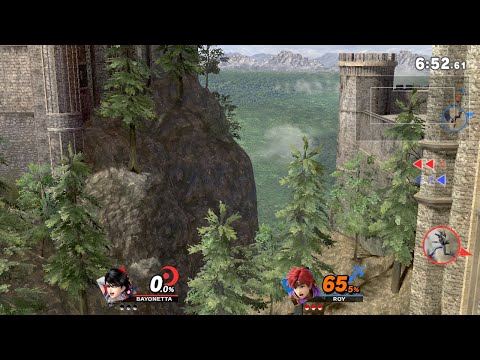【スマブラSP】開幕"即"死コンボ【ベヨネッタ】