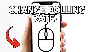 SIMPLE! HOW TO CHANGE POLLING RATE ON ANY MOUSE! QUICK GUIDE!