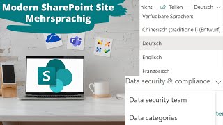 Modern SharePoint Site | 05 Mehrsprachige SharePoint Seiten und Navigation erstellen