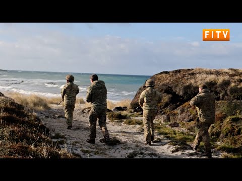 Falkland Islands Defence Force recruits taster day