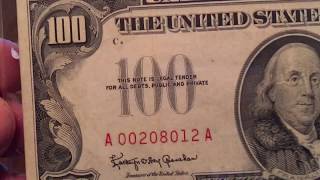 The rarest modern $100 note