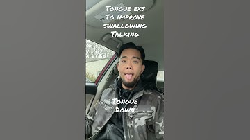 Thumbnail of Tongue exercises to improve swallowing and talking #swallowing #speechtherapy #tongue