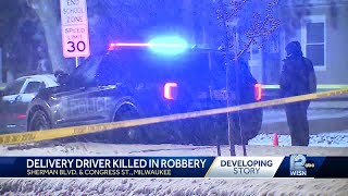 Milwaukee pizza delivery driver killed in robbery