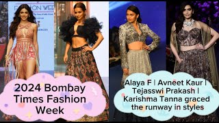 Bollywood walk Bombay Times Fashion Week