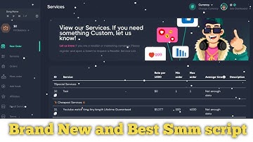 Brand new and best smm panel script in India |  Tech men