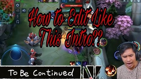 How to edit ChooxTV Intro using Kinemaster ( How to make To be continued memes using Kinemaster)