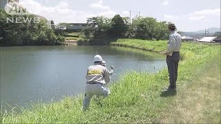 決壊相次ぎ死者も　ため池の緊急点検始まる　広島(18/07/23)