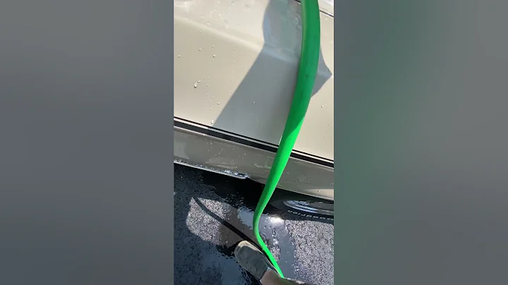 1968 Mustang cowl water test