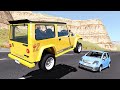 High Speed Traffic Crashes #78 - BeamNG Drive | CrashBoomPunk