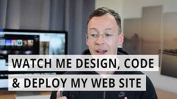 Watch me design, code, & deploy my portfolio site