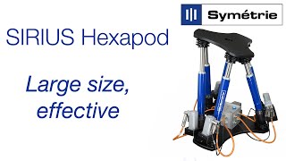 SIRIUS hexapod - Strong precision hexapod system by Symétrie