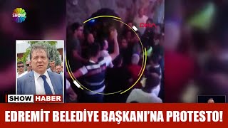 Edremit Belediye Başkanına Protesto