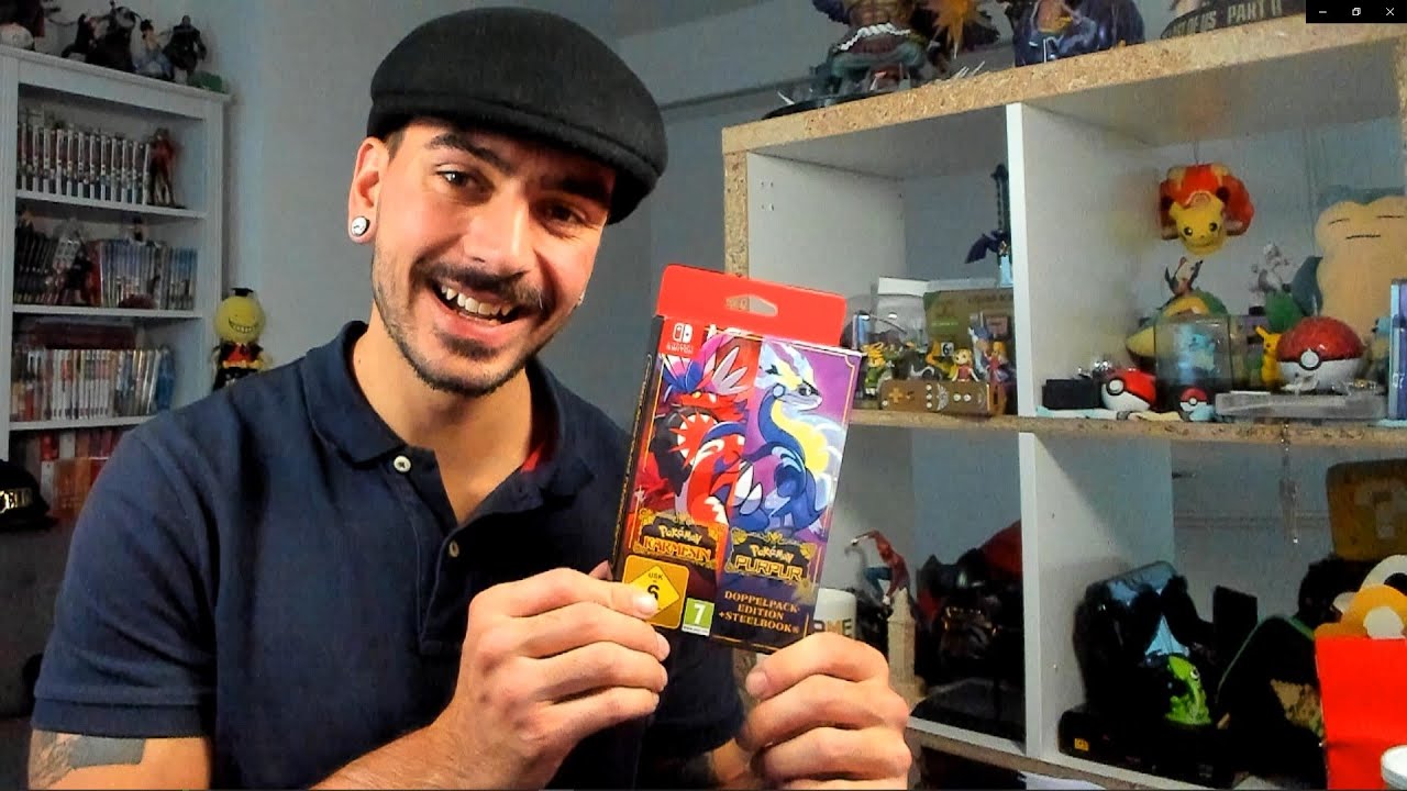 Steelbook Pokémon Écarlate – Boîtier Métal Collection – Neuf