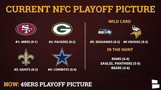 49ers #1 seed in the nfc? + nfc west ...
