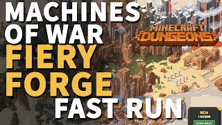 Fiery Forge Minecraft Dungeons Fast Walkthrough