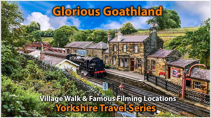 Goathland North Yorkshire - Aidensfield Heatbeat - Hogsmeade Station Harry Potter