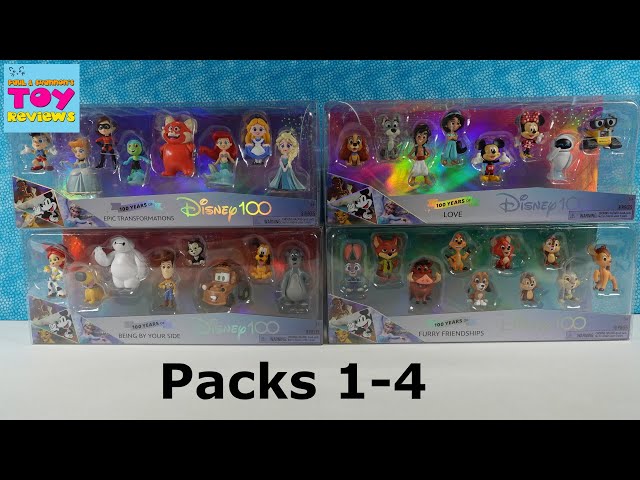 Disney 100 Years Of Love Figure Collection Unboxing Review