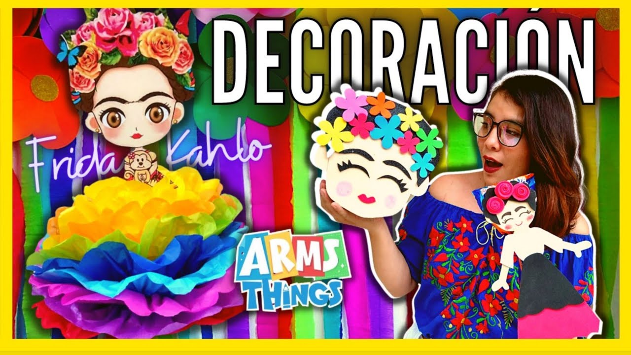 DIY: Fiesta temática FRIDA KAHLO / FIESTAS PATRIAS MEXICANAS / fiesta temática / Viva México 🇲🇽