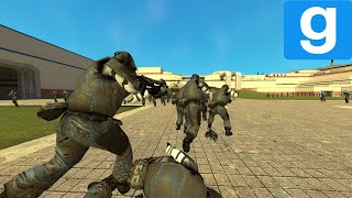 [GMOD NPC BATTLE] COMBINE VS REBELS