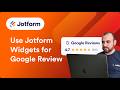 How to Embed Google Reviews on WordPress with Jotform