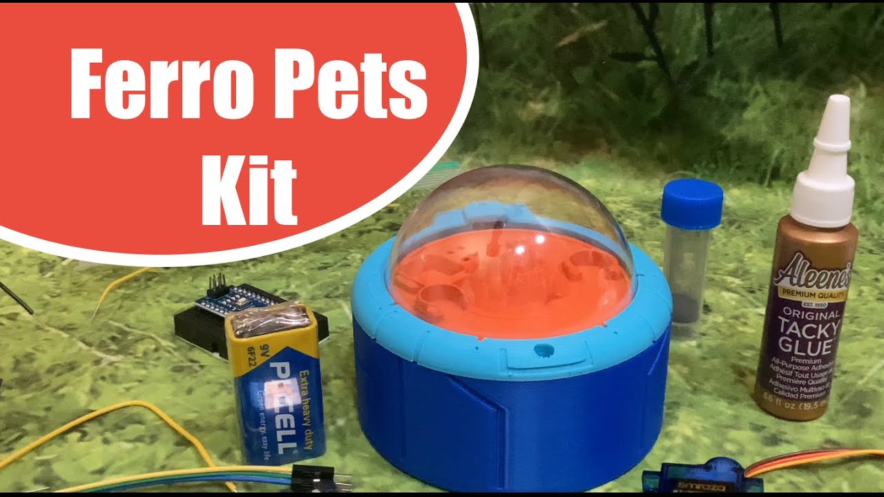 Ferro Pets Interactive Pets Kit: Unboxing & Part 1 of Assembly 