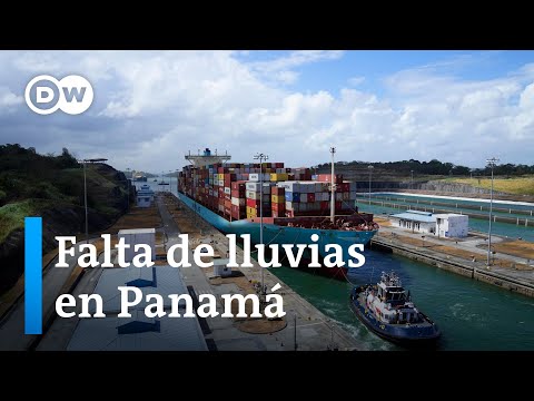 Sequía amenaza operaciones del Canal de Panamá