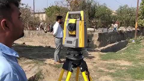 How work TOPCON GT robitic total station for traverse...