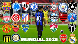 FINAL DO MUNDIAL DE CLUBES 2025 COM NOVO FORMATO 32 TIMES, O MAIOR DE TODOS  NOS PÊNALTIS - PES 21 