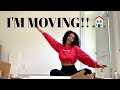 LIFE UPDATE: I'M MOVING!!