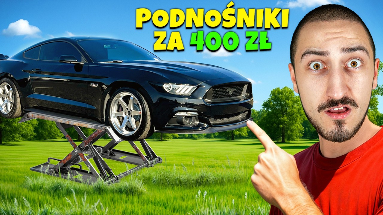 ZROBIŁEM WŁASNE PODNOŚNIKI DO AUTA