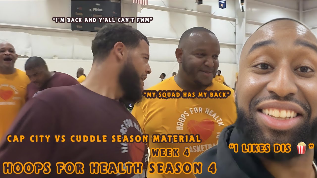 Hoops for Health Season 4 Week 4: Cap City vs Cuddle Season Material (MUST WATCH) [10/25/25]