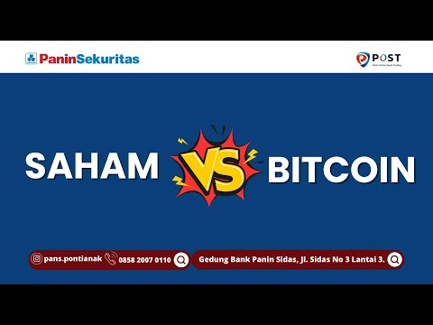 SAHAM VS BITCOIN