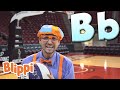 Blippi Teaches Basketball Tricks | Blippi | Learn With Blippi | Funny Videos & Songs
