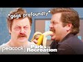 Ron Swanson VS a banana | Parks and Recreation