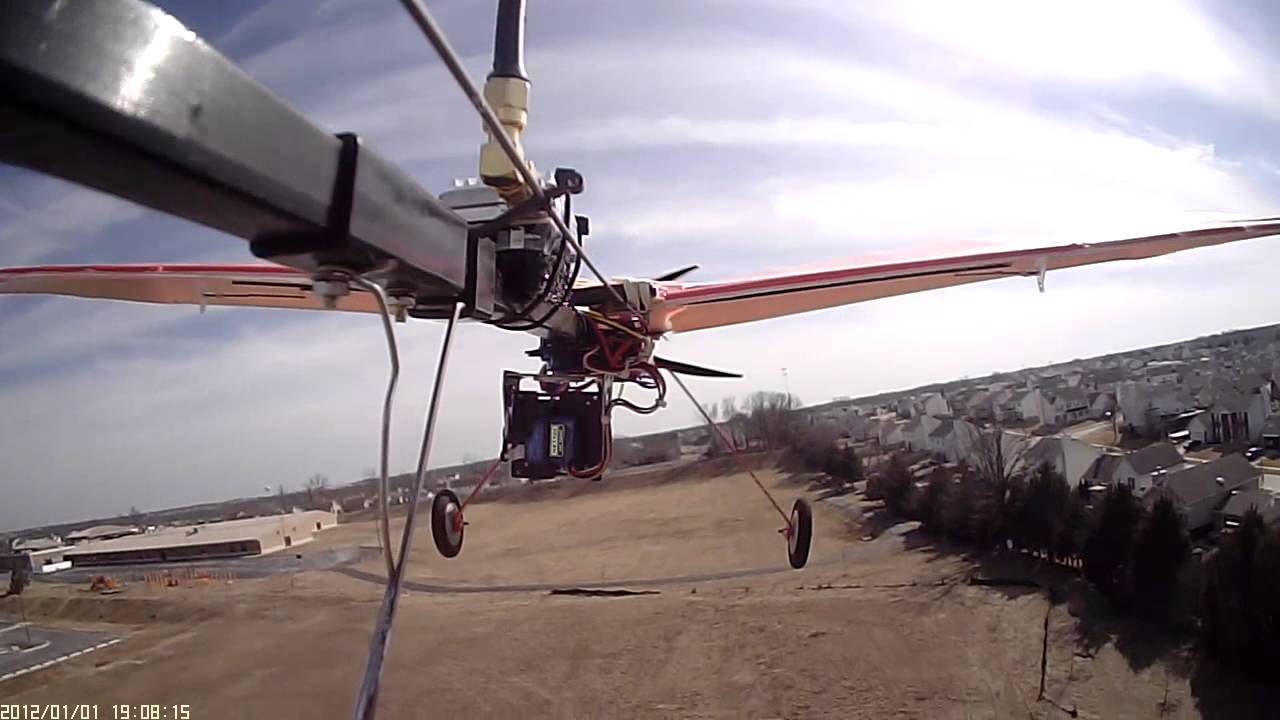 First Slow Stick flight flying FPV - YouTube